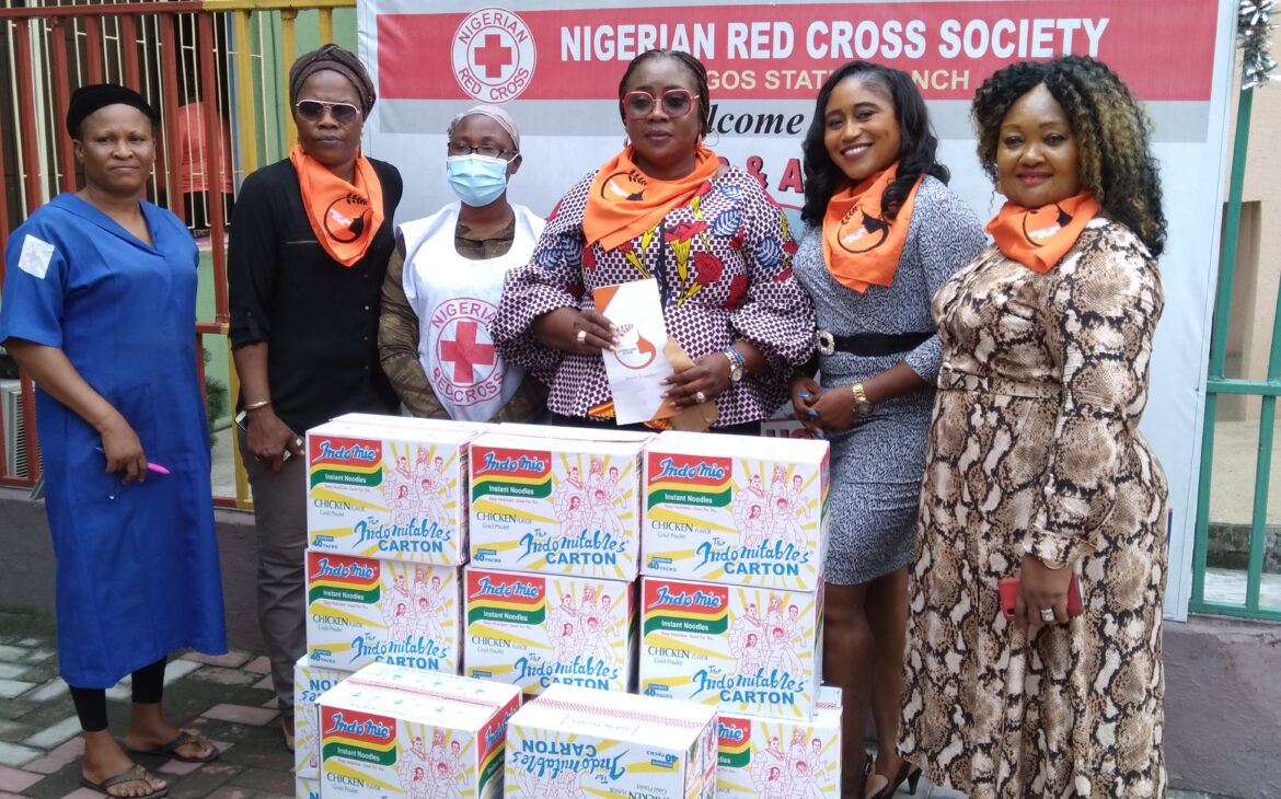 Likeminds Ladies Donates Food and Cash to Nigerian Red Cross Society Motherless and Abandoned Babies Home