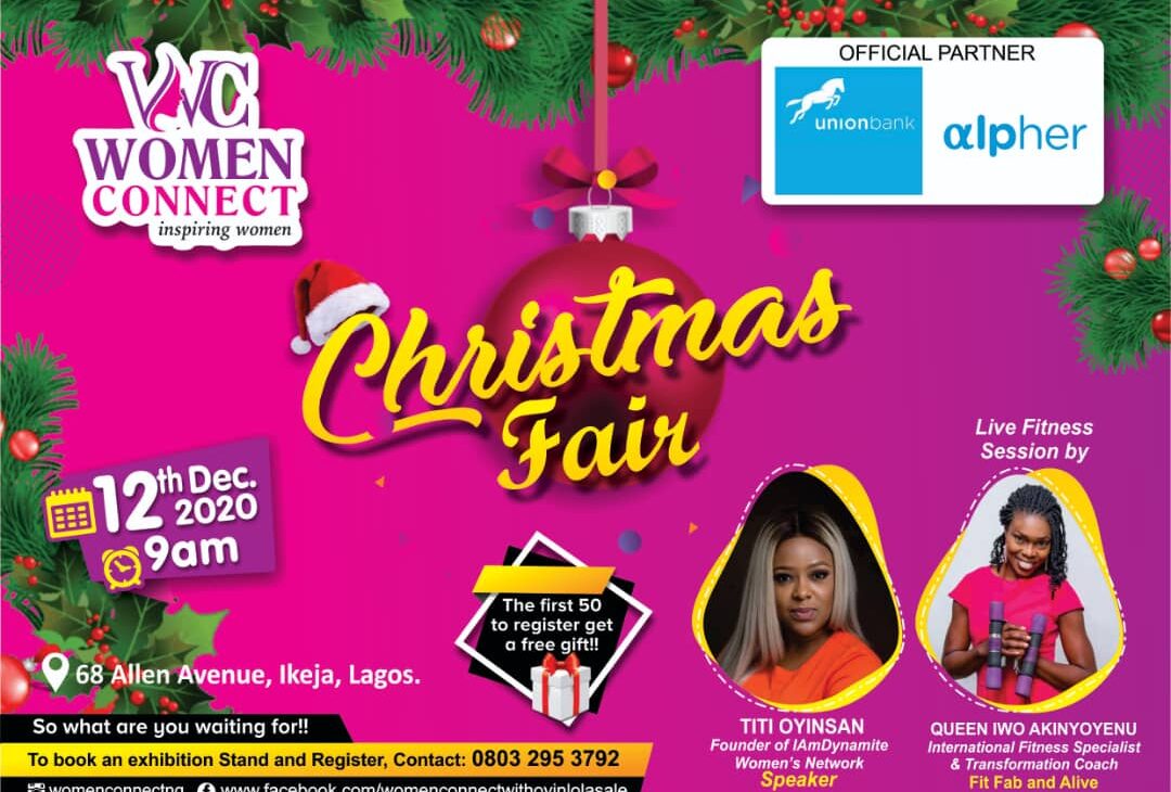 Women Connect Xmas Fair Partners with Alpher Woman by Union Bank