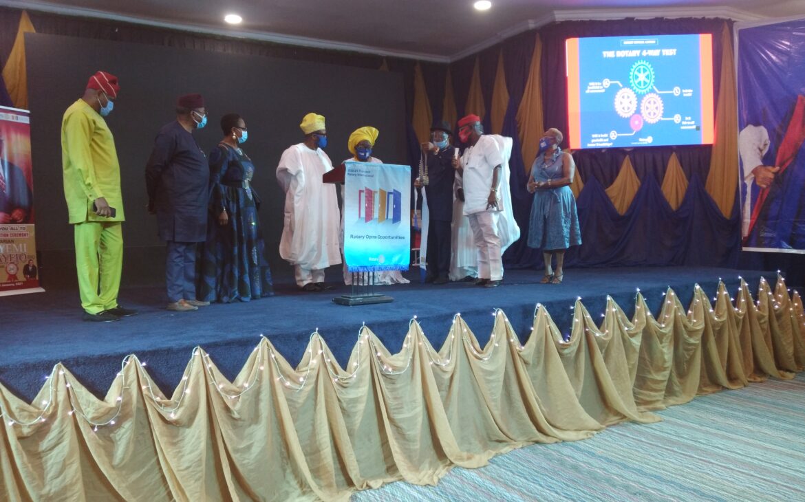 Rotary Club of VGC Celebrates the Installation of Rotarian Adeyemi Fakayejo as the 24th President