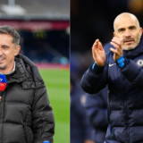 Former England international Gary Neville ruled Chelsea out as Premier League title contenders.